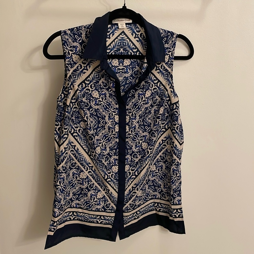 Patterned Blouse